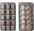 Bra Organizer - Double-Sided 12+18 Storage Pockets - Bra Divider for Closet - Hanging Underwear Divider - Beige - Hanging Storage Bag for Clothing - Clothing Organizer - Washable - Underwear / Socks / Shirts / Bra - Space Saving - 1 Piece