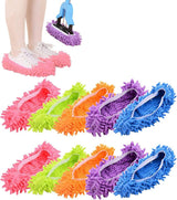 Shoe Covers - 5 Pairs - Mop Shoe - Shoe Cover - Shoe Protectors - Cleaning Shoes - Mop Shoes - Mop Slippers - Easy Cleaning - Mopping - Cleaning - Mop Set - Reusable - For Home, Office, Bathroom, Kitchen
