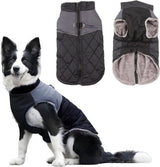 Dog Coat - Dog Raincoat - Dog Sweater - Warm Dog Windproof Coat - Waterproof Dog Winter Coat - Lined Dog Coat with Zipper - Size XS - Extra Warm - Coat - Pet Clothing - Black - Suitable for Dogs Indoors and Outdoors Camping Walking
