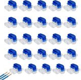 Gel Connector - 25 Pieces - Cable Connector - Model 314 - Boundary Wire - Perimeter Wire Connectors - Robotic Mower Wire Connector - Waterproof Cable Clamp - for Robotic Mowers / Garden / Outdoor / Car - Gel-Filled Splice Connector