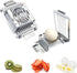 Egg Slicer - Multifunctional Egg Slicer - Stainless Steel - Mushroom Slicer - Dishwasher Safe - Slicer - Dicer - Kitchen Cutter - Hanging Holes - Anti-Slip - Gift Idea