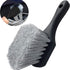 Tire Brush - Tire Brush - Polishing Tires - For Car/Scooter/Motorcycle Tires - Exterior Wheel Brush Tire Cleaner - Remove Contaminants From Your Tires - Black - 1 Piece