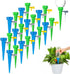 40x Water Dripper - Plant Watering System - Drip System - Watering System - Watering System - Water Ball - Watering System - Plant Ball - Automatic Watering Can - Drip System - Watering System - Blue / Green
