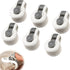 Sturdy Duvet Clips - 6 Pieces - Duvet Clips - Duvet Pegs - Duvet Clamps - Clip Duvet Cover - Prevents Your Duvet from Shifting - Neat - Clips - Blankets - Sheets - Grey