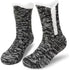 Socks - Plush Socks - Warm Socks - Winter Socks - House Socks - Fluffy Socks - Thick - Warming Quality - Comfort - Soft - Warm - with Plush Lining - Black - Unisex - Christmas Gift - Christmas - Gift - Perfect as a Christmas gift
