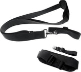 Brushcutter Harness - Adjustable - Durable - Carrying Harness - Nylon Strap Accessory - Universal - Harness - Shoulder Straps - Harness - Accessories For Lawn Mowers - Weed Eater Strap - Black - For Brushcutter Grass Trimmer