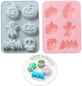 Halloween - 2-piece - Cake Pan - Non-stick Coating Springform Pan - Chocolate Mold - Silicone Baking Molds - Chocolate Baking Pan - Mold - Molds - Culinary - For Chocolate / Cookies / Pastries - for /Carnival / Party / Holiday / Halloween / Christmas - Bl