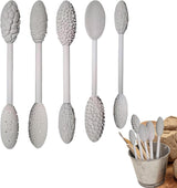 Clay Tools - 5-piece - Professional High Quality Pottery Modeling Modeling Set - Generic Clay Sculpture - versatile potter's rollers - potter's structure texture - for Clay / Sculpting / Pottery