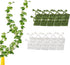 Plant Clips - Plant Clips - Climbing Plant Guide - Tie Up - Plant Support - Garden Clips - Cable Organizer - Wall-Mounted Plant Clips - For Indoor Use - Wall Mounting - Multi-purpose - Reusable - Self-Adhesive - Green/White