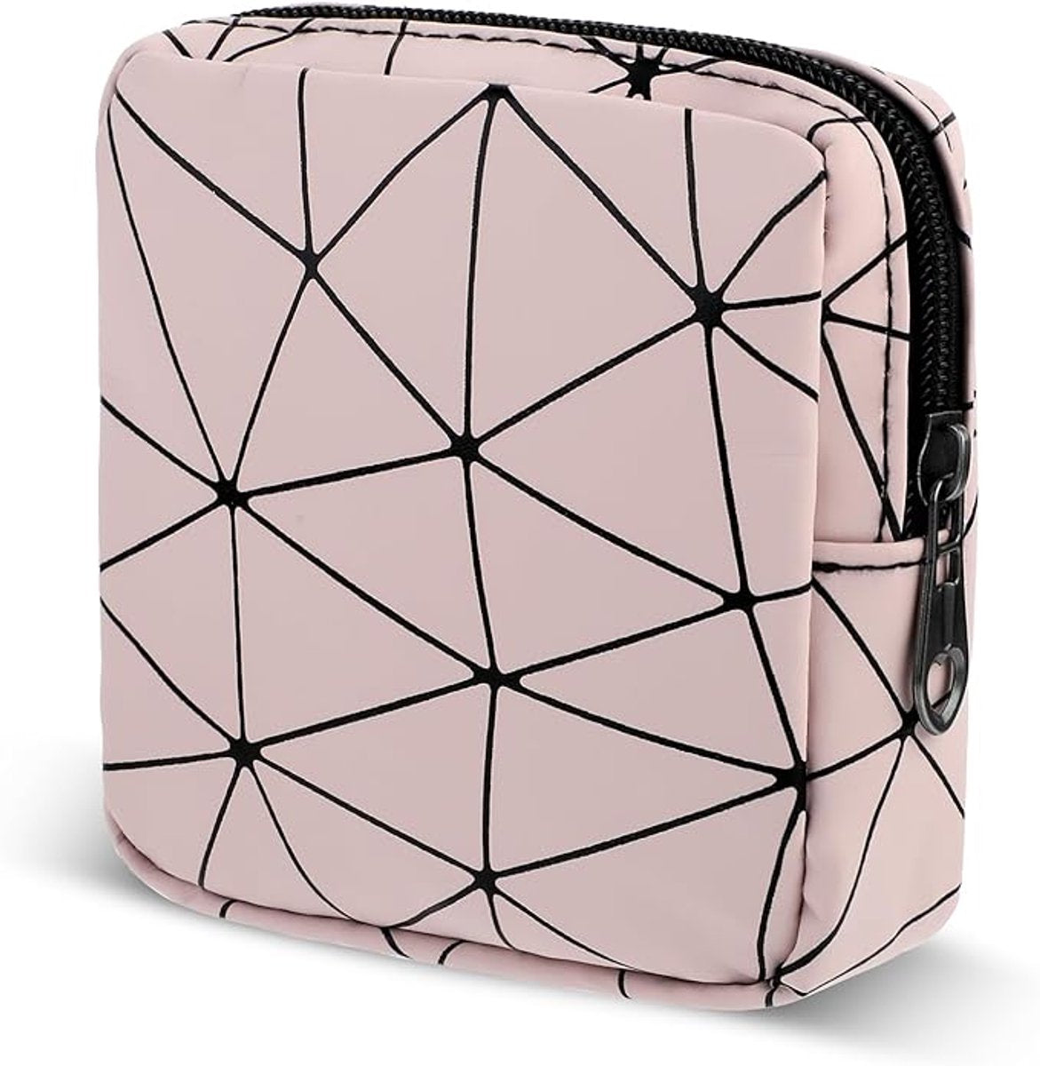 Sanitary pad organizer - Mini sanitary pad organizer - Tampon organizer - Reusable menstrual bag - Sanitary pad organizer with zipper - Menarche organizer set - for women - teenagers - girls and school