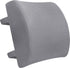 Ergonomic Lower Back Cushion - Memory Foam - Back Support - Lumbar Support - Relieve Fatigue - For Car, Office Chair, Sofa and Bed - Car Cushion - Working from Home - Grey - Back Pain & Sitting Comfort