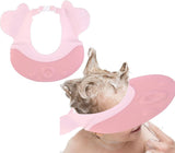 Shower cap - Shower cap - Bath cap - Baby shower cap - Child's hair washing aid cap - Shower cap - Shower cap for children - Silicone bath and shower cap - Cap - Adjustable - For toddler and baby - Pink