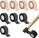 8 Rolls Chair Leg Protectors - 2.5cm × 4.5m - Chair Leg Protective Tape - Chair Leg Caps - Self-Adhesive Felt Covers - Waterproof Anti-Slip Tape - Chair Anti-Slip - Anti-Slip Chair Leg - Floor Protector - Table Coaster - Chair Leg Protectors