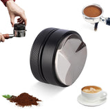 Coffee Distributor - 53mm - Coffee Distributor - Espresso Distributor - Coffee Distributor - Coffee Tamper - Espresso Tamper - Coffee Stamper - Coffee Leveler - Quick Mill - Espresso Machine - Barista Essentials - Black