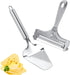 Cheese Slicer - 2-Piece Cheese Slicer Set - Cheese Grater - Cheese Cutter - Cheese Slicer for Young Cheese - Kitchen Accessories - For Block Cheese Butter - Wire Cheese Slicer