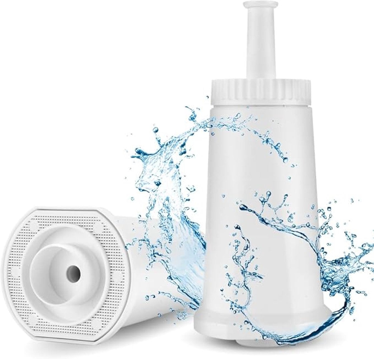 Water filter for coffee maker - Suitable For Oracle, Barista Bambino coffee machine filter - 2 pieces - white - water filter, cartridge, for Sage filter, coffee, water filter, Suitable For Sage Barista BES008