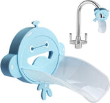 Faucet extender - Faucet spout - Extension - Faucet extender - Bathroom extension - Faucet - Faucet part - Faucet attachment - Children's faucet - Universal - For children - Aid for babies - Practical - Hygienic - Safe - Easy to use