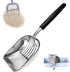 Poop scoop - High-quality aluminum cat litter scoop - Durable and easier to clean - For kittens