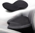Car Wedge Cushion - Seat Cushions - Memory Foam Car Seat Cushion - For Office, Car, and Wheelchair - Memory Foam Lumbar Support - Ergonomic Tailbone Cushion Wedge Cushion - Sciatica and Pain Relief - Black - 1 Piece