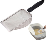 Cat litter scoop - Poop scoop - Ergonomic - Stainless steel