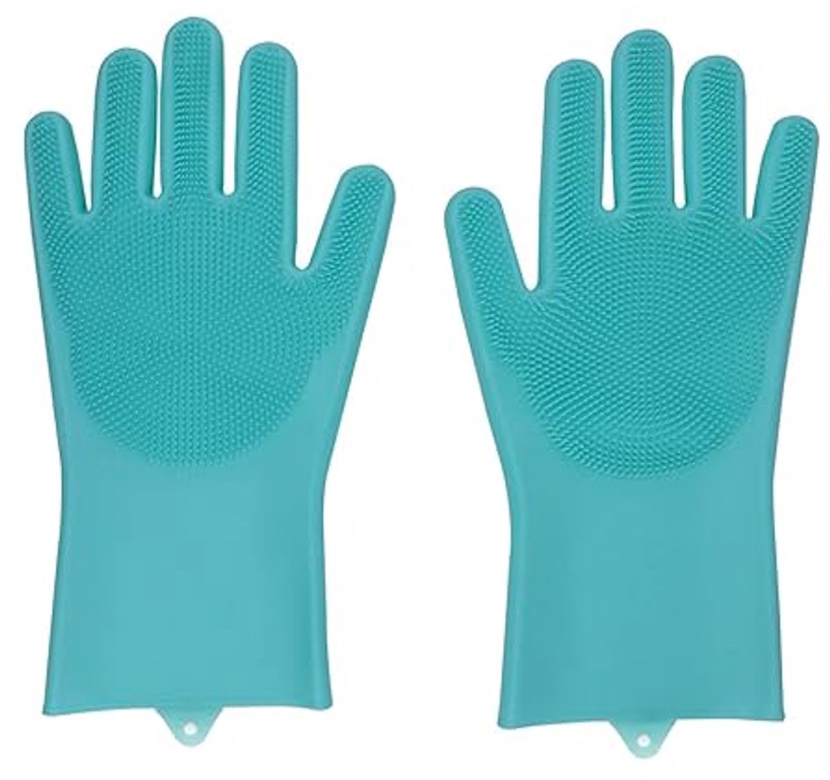 Dishwashing gloves with brush - Silicone dishwashing gloves - Silicone cleaning gloves - Magic dishwashing gloves - Reusable - Cleaning sponge gloves - Dishwashing gloves - for washing dishes - bathroom, kitchen and pet care