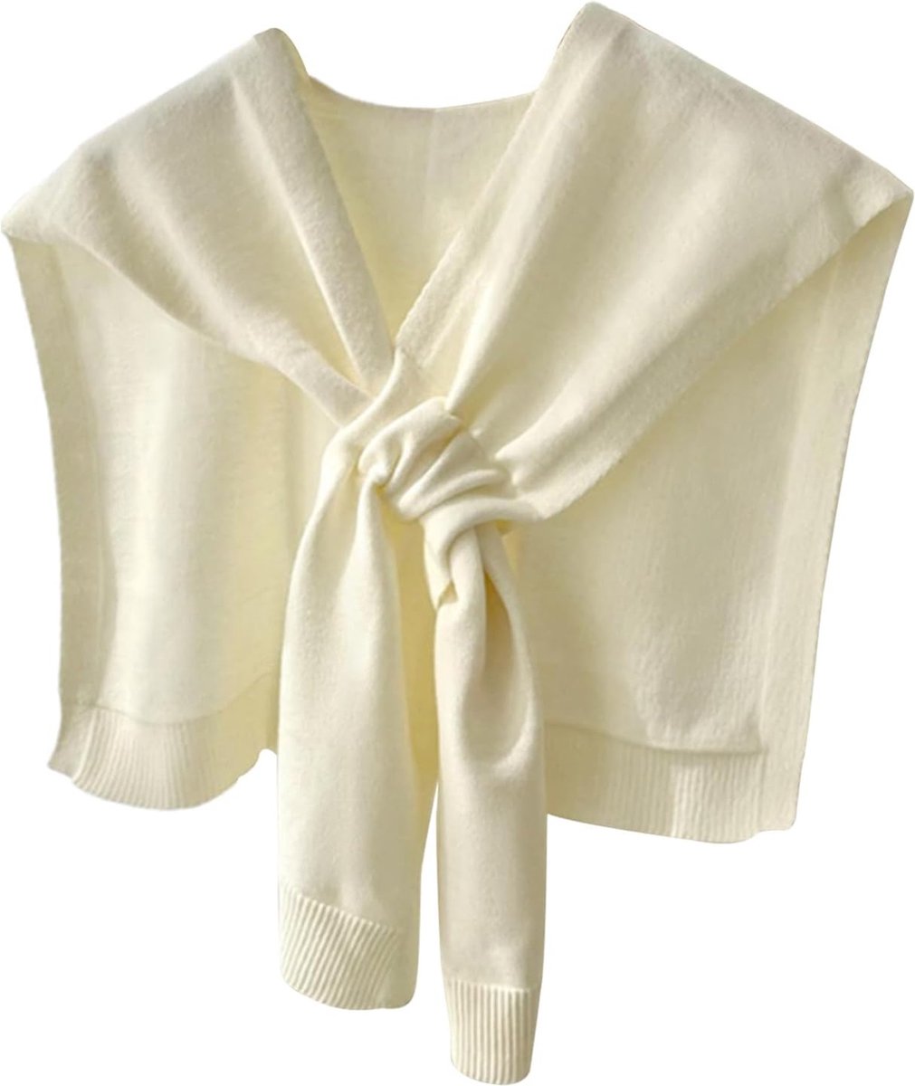 Women's Scarf Wrap - Poncho - Women's Neck Scarf - Scarves - Women's Neck Scarf - Wrap - Women's Scarf - Luxury Gift - Solid - Ladies - Scarf with Loop - Knitted - Lightweight - Spring Summer Beach Weekend Casual Festive Evening Dress Stole - Cosy Chic