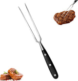 Waffle Fork - Meat Fork - Stainless Steel - Marshmallow Skewers - Serving Fork - 30 Cm - Waffle Iron Accessory - Waffle Maker Accessory - Carving Fork - Waffle Fork - Kitchen Utensils - Cooking Utensils - With Heat-Resistant Handle - For Grill Kitchen Roa