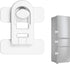 Child Locks for Cabinets - Child Security - Child Lock for Cabinet - Refrigerator Locks - Baby Safety Oven Door Lock - For Kitchen Cabinets, Appliances, Wardrobes, Refrigerator and Oven - White - 1 Piece