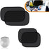 Car Sunshade - Car Sunshade Side Window - 1 Pair 50 x 30 Cm and 1 Pair 44 x 38 Cm - Baby Car Sunshade - Electrostatic Adsorption - Privacy Protection - Car Sun Protection - UV Protection - Side Window - Safe Driving - With Storage Bag - Black