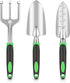 3-Piece Garden Tool Set - Gardening Set - Garden Kit - Tools for the Garden - Hand Tools - Garden Shears - Ideal Garden Gift for Women and Men - For Garden Lovers - Green
