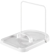 Pot lid holder - Foldable pot lid holder - Lid holder - Lid storage rack - Scratch and rust free - Adjustable - pot lid holder - durable cooking spoon holder - kitchen lid holder