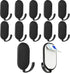 10 Self-Adhesive Hanging Hooks - Stainless Steel - Towel Hooks - Thicker - Wall Hooks - Stick-on Hooks - Towel Hooks - Multifunctional Hook - Clothes Hook - Traceless - Kitchen / Bathroom - Suitable for Various Wall Surfaces