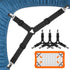 Bed Sheet Tensioners - 4 Pieces - Duvet Sheet Tensioner Clips - Duvet Clamps - Duvet Cover Tensioners - Sheet Clips - Adjustable - Sheet Suspenders - Fitted Sheet Clamps - Bed Sheet Clips - Say Goodbye to Messy Sheets - Won&