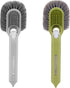 Shoe Cleaning Brush - Shoe Brush - Set of 2 Multifunctional Liquid Shoe Brushes - Refillable - Cleaning - Brush - Brush for Shoes - Shoe Care - Soft with Liquid Box