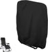 Weatherproof Protective Cover for Sun Lounger - Waterproof Chair Cover - Garden Chair Cover - Cover for Folding Chairs - Garden Furniture Cover - Protective Cover for Sun Loungers - 71x20/34x110cm - Cover for Sun Lounger - Black - With Carrying Bag - For 