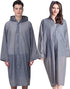 2x Raincoat - Hooded Raincoat - Rain Suit - Portable - Men&