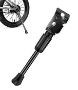 18 Inch - Bicycle Stand for Children's Bikes - MTB Kickstand - Single Bicycle Stand - Bicycle Accessories for Children - Bicycle Stand - Side Stand for Bicycles - Bicycle, E-Bike, City Bike & Mountain Bike - Black - Easy to Install