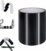 Super Strong Waterproof Tape - Duct Tape - Mounting Tape - 10 x 150cm - Leakage Tape - Flex Tape - General Utility Tape - Repair Tape - General Utility Tape - Black - For Pool/Bathroom/Tent/Leak Repair