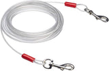 Dog leash - 10 m - cat leash - Active and Large Dogs - Bite-resistant - Retractable leash - Steel cable - Pet leash - Very Hard - bold - Sturdy - Thick - Practical - Unbreakable - Lots of playtime fun - Prevents getting lost - Free play on the lawn