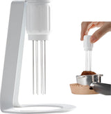 Coffee Stirrer Tool - Coffee Stirrer - Coffee Distributor - Espresso Distributor - Needle Distributor - Espresso Distribution Tool - Coffee Accessories - Stir Sticks With Stand - 6 Needles - Barista Accessories - Espresso - For Perfect Coffee Extraction -