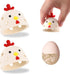 Egg Cleaning Brush 2 Pieces - Silicone Egg Brush Cleaner - Kitchen Accessories - Fresh Egg Brush Cleaner - Kitchen Brushes - Chicken Head Shaped Egg Brush Cleaner - Multifunctional Egg Scrubber - Reusable Egg Washing Tool For Fresh Eggs