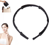 Headband - Tiara - Foldable and Scalable - Women's Headbands - Foldable Tiara - Foldable Headband - Black - Women - Teens - Girls - Lightweight - Running - Athletic - Gym - Dance - Yoga - Hair Accessories