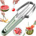 3 In 1 Melon Slicer - Fruit - Cutting - Stainless Steel - Durable - Knife - Fruit Slicer - Fruit Decoration - Small Knife - Toolsformen - Multifunctional Fruit Knife - Portable - For Watermelon / Mango / Melon