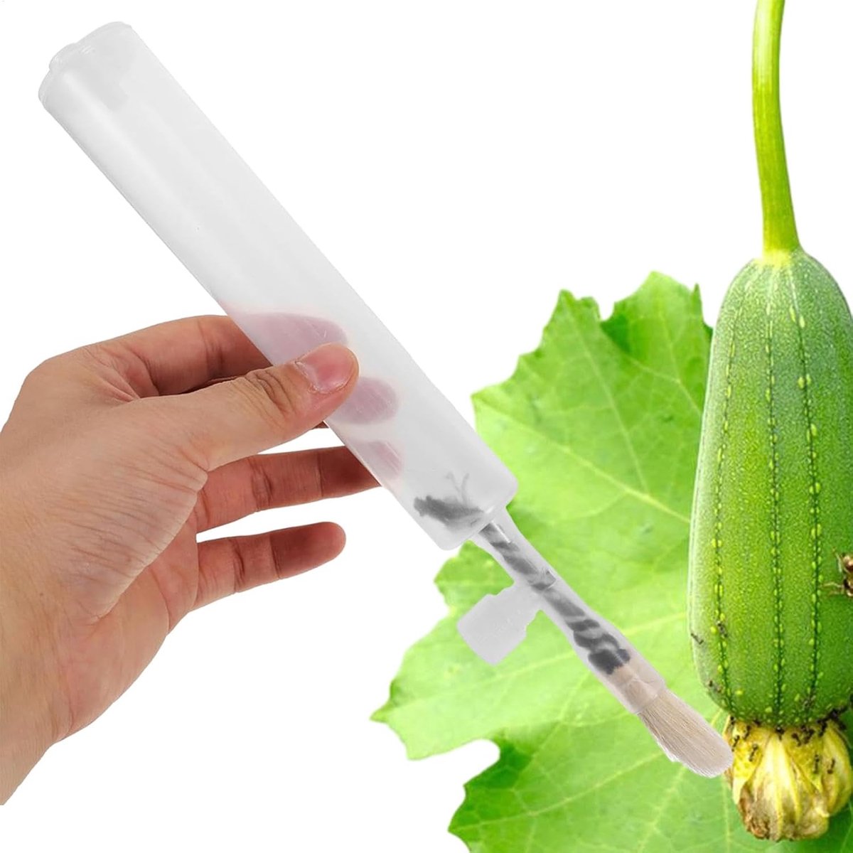 Pollination Pen - Professional Plant Pollinator Tool - Practical & Efficient - For Flower Pollination - Manual Pollinator Range - Garden - Garden Tools - For Various Plants