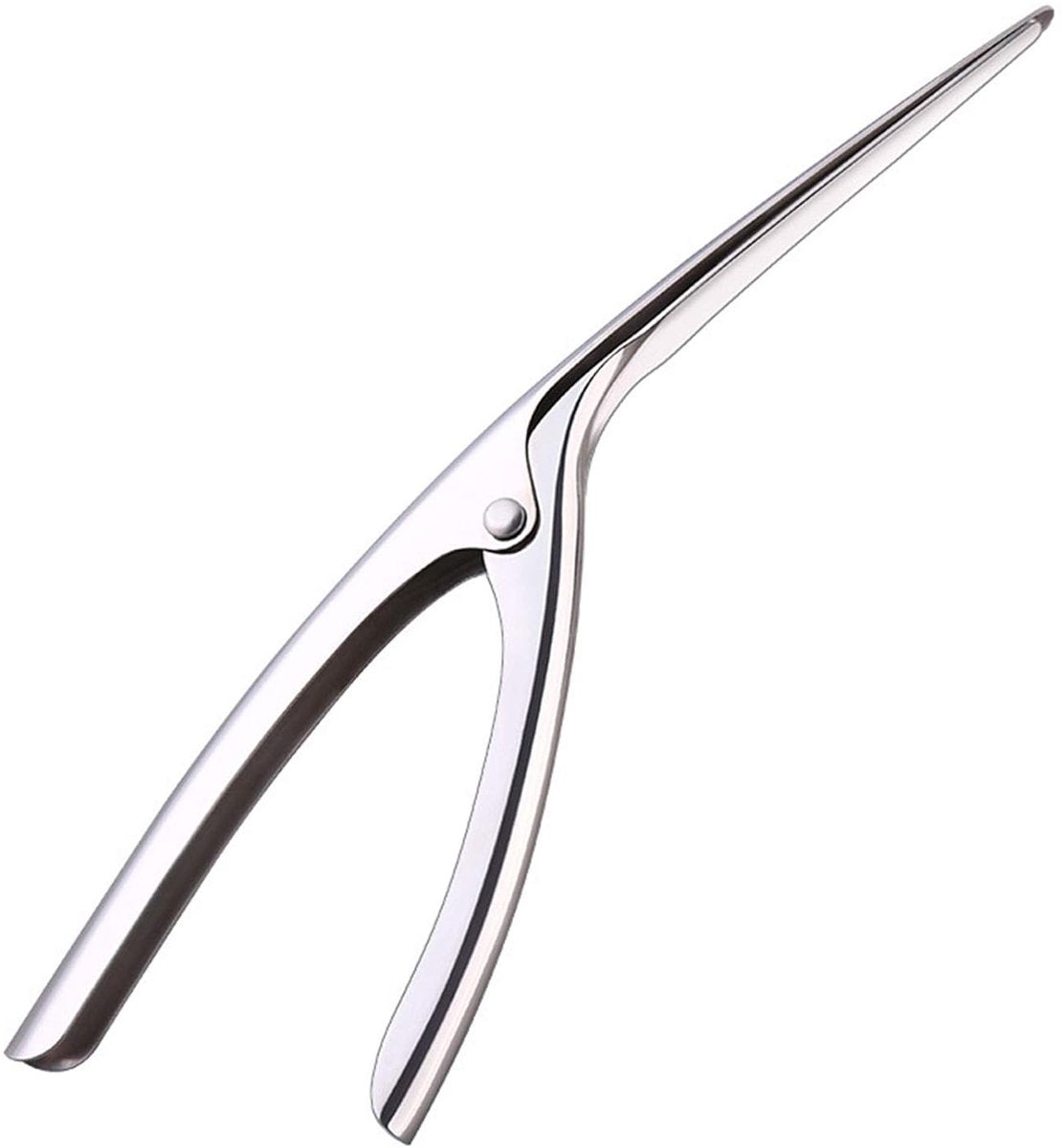 Kitchen tongs - Portable kitchen tongs - Professional grill tongs - High-quality barbecue tongs - Shrimp peeler - Shrimp peeler - Shellfish peeler - Cleaning shrimp - Gamba tongs - Scampi tongs - Shrimp stripping tool