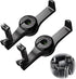 Car Seat Hooks - 2 Pieces - 2 In 1 Car Headrest Hooks - Multifunctional Car Seat Hook - 360° Rotation Front and Rear Seat Headrest Hook - Concealed Hook - Universal Car Hooks - Car Accessories - Black
