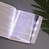 reading light for book - reading light - bookmark Book lamp - reading light for in bed - flat reading light - flexilight reading light - Battery operated (Requires 3 AA batteries, not included) - Suitable for reading in the evening - White