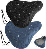 2 pieces - Bicycle Saddle Cover - Bicycle Saddle Cover - Waterproof Saddle Cover - Cover for Bicycle Saddle - Rain Cover - Saddle Cover - with drawstring - outdoor saddle cover - bicycle accessories - waterproof - universal - rain and dust protection - 24