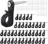 40 pieces - Christmas Light Clips - Screw Hooks - Screw Hooks for Suspension - Outdoor Lamp Hooks - with Screw Fixing - Outdoor Screw Hook - Hook - for Hanging Light Strings, Garage, New Year&
