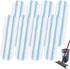8-piece replacement mop pad set suitable for O Cedar H2prO mop system, suitable for Vileda H2PrO Flat Mop Refill Kit - mop head replacement - replacement mop pads - machine washable, reusable, easy to install, for all hard floors